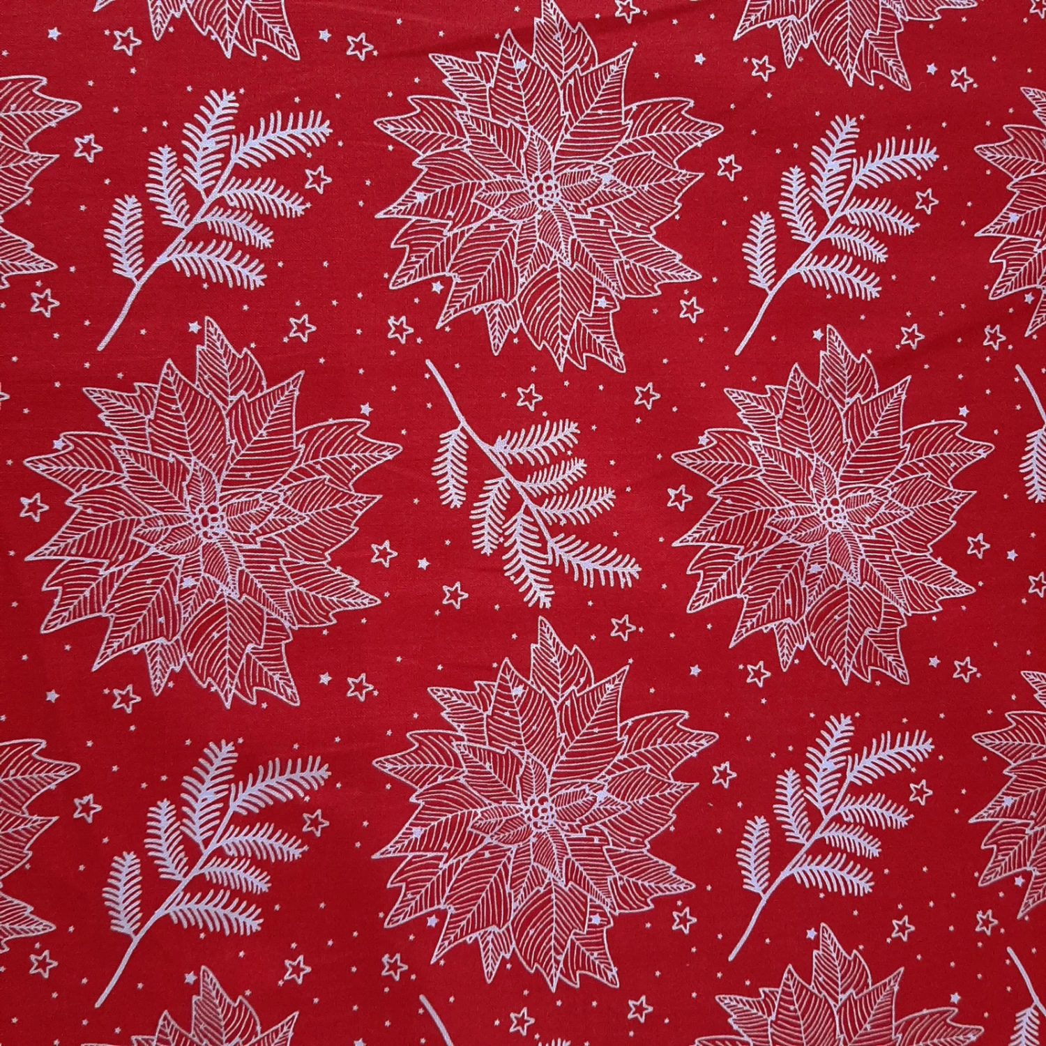 Christmas Fabric Christmas Spirit - Red - Image 2
