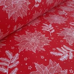 Christmas Fabric Christmas Spirit - Red