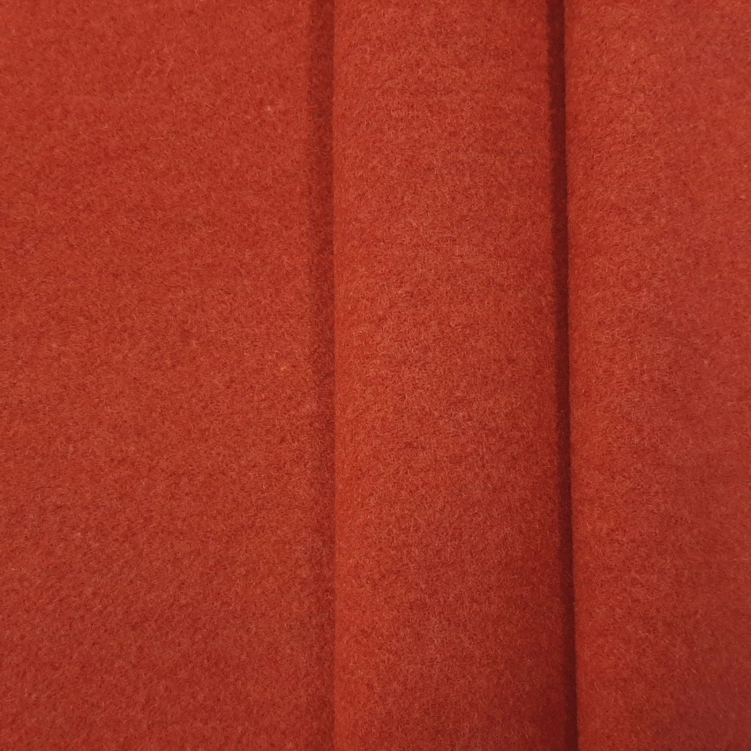 HANNAH Wool Fabric - Brick - Image 2