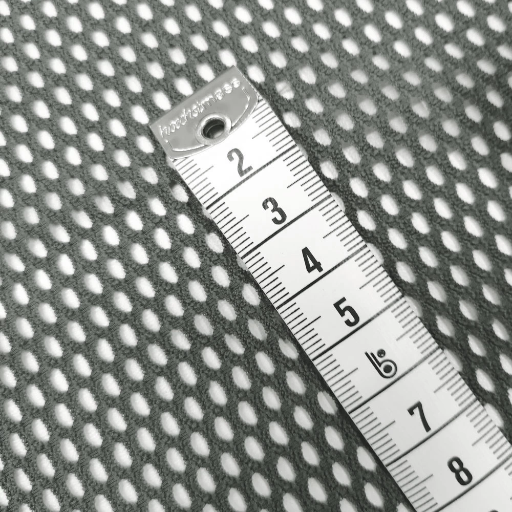 Jella - Net Knitted Fabric - Dark Grey - Image 3