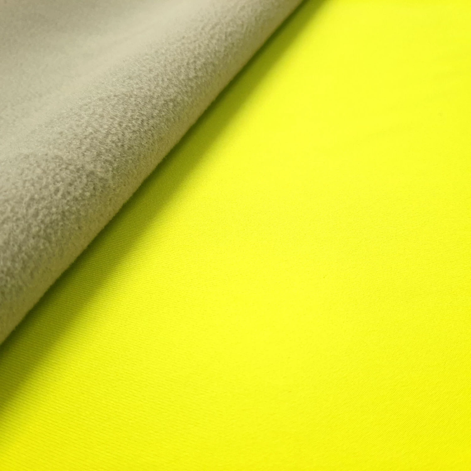 Hugi - 3-layer Softshell Pontetorto - Lightweight Stretch - Neon Yellow - Image 3