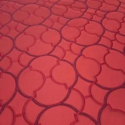 Sahco® Calina - Flame Retardant Decoration Fabric - Ruby