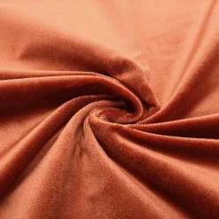 Sahco® Devon 2271 - Velour Velvet Upholstery Fabric - 100% Silk - Copper