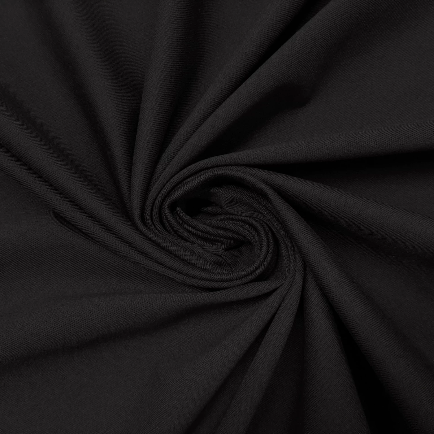 Junus - Merino Fine Jersey, Heavy - Black