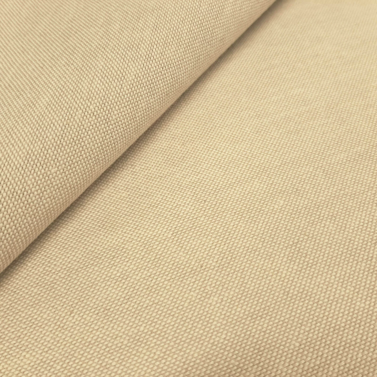 Maris - Oeko-Tex® Linen Melange - Half Panama - Beige - Image 4