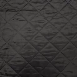 Luxury - Fine Rhadame Lining Quilted - Black