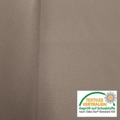 Öko-Tex® Cotton Twill - Taupe