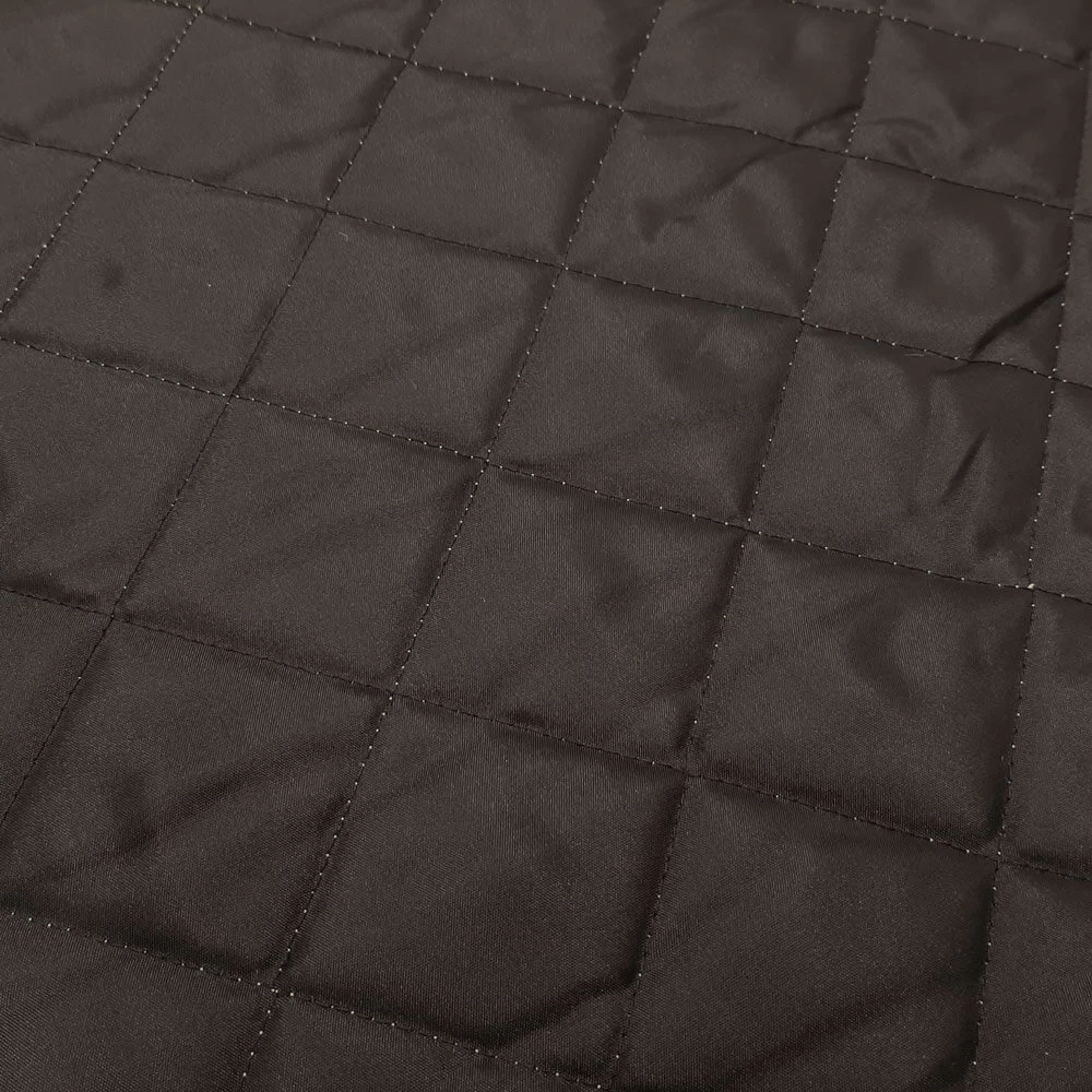 Supervisible - Outer Fabric Quilting Check Quilting - Lightweight 1B Fabric - Black/Light Yellow EN20471 - Image 6