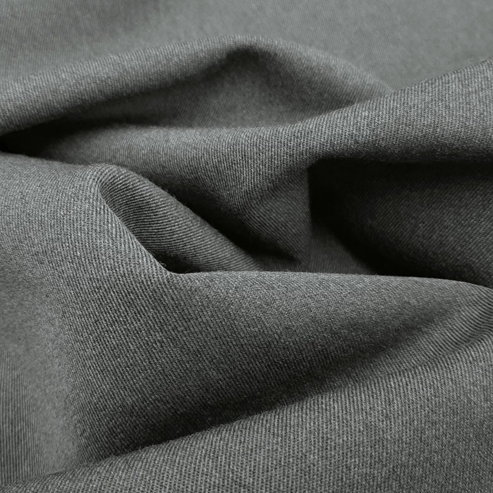 Franko - Wool Cloth - 100% Wool - Grey-melange - Image 2
