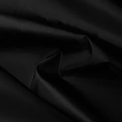 Silk Taffeta - Oeko-Tex® Polyester Lining – Black