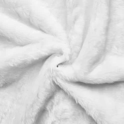 Teddy - Woven Fur - Plush - Pure White