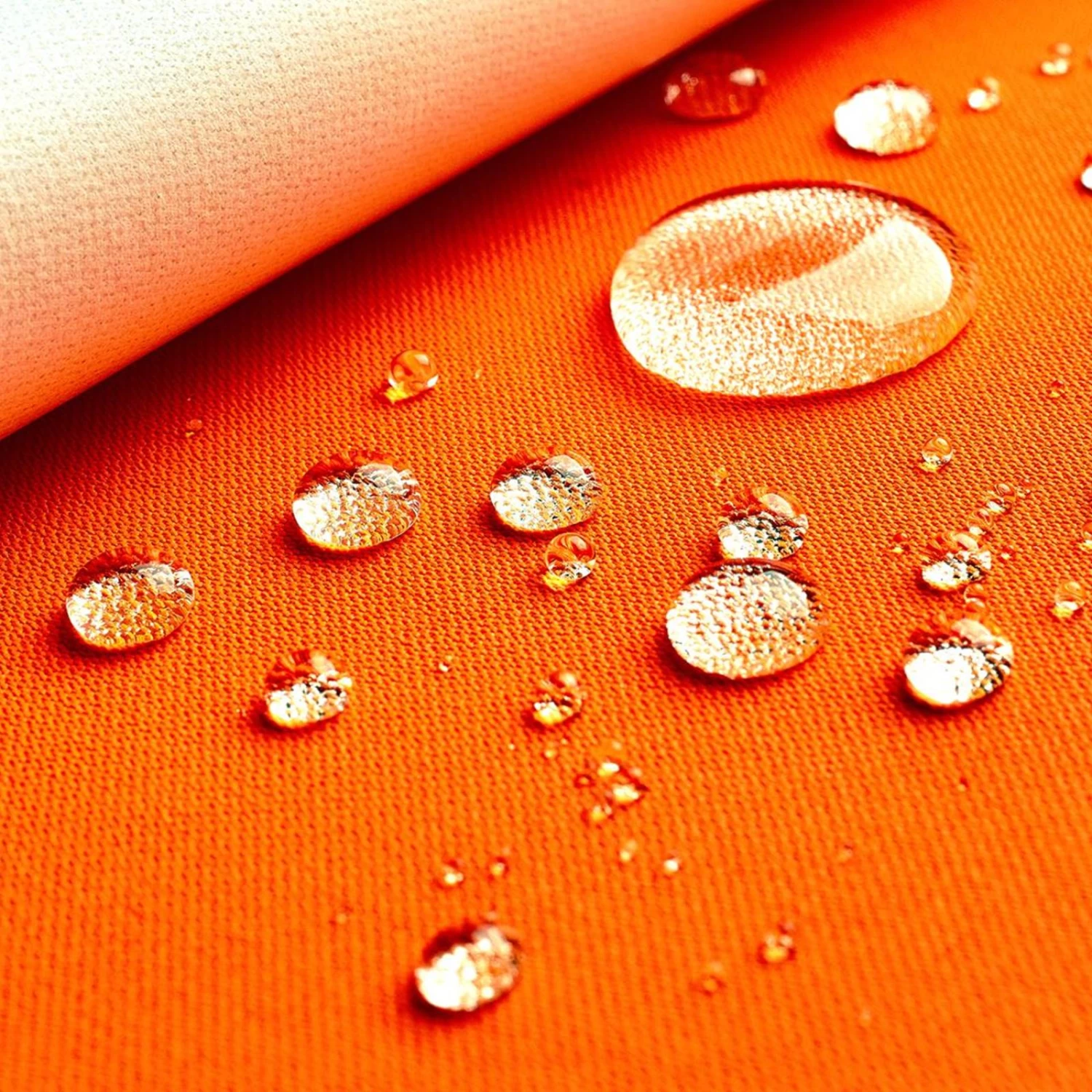 Greta - Outer Fabric Laminate Windproof, Waterproof, Breathable - Neon Orange