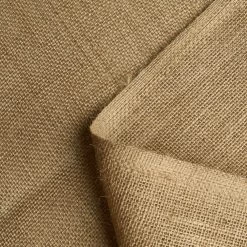 Jordi - Decorative Jute / Hessian Fabric - 50m Roll Of Fabric