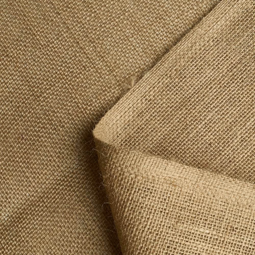 Jordi - Decorative Jute / Hessian Fabric - 50m Roll Of Fabric