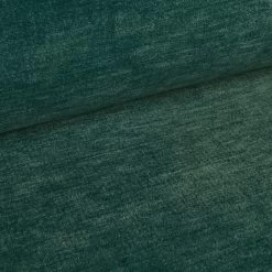 Dalia - Velour Upholstery Fabric - Light Petrol