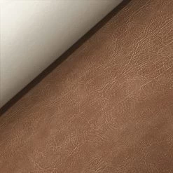 Imitation Leather Vintage Bill - Beige/brown