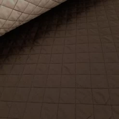 Thorun - Outer Fabric Quilting - Check Quilting - Dark Brown