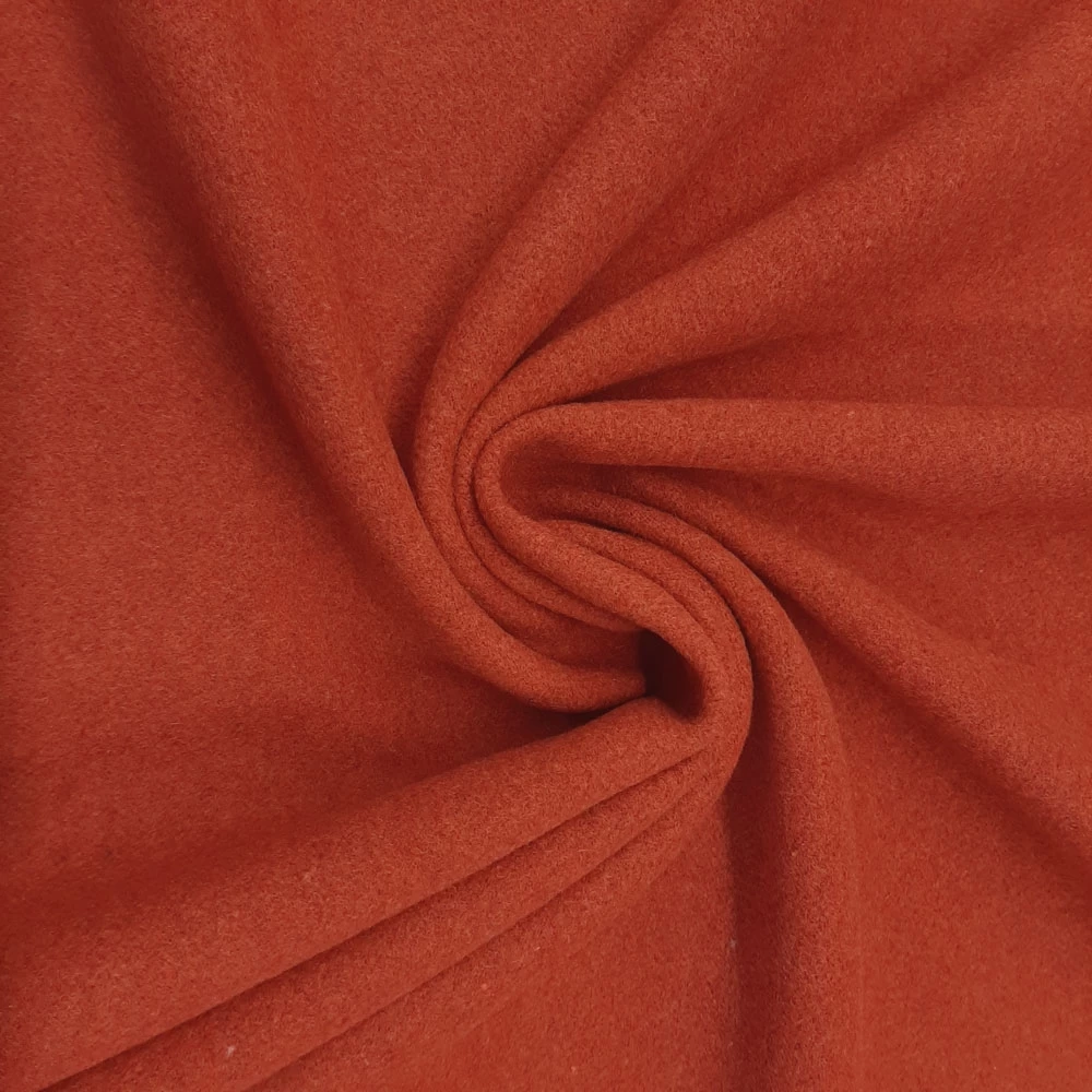 HANNAH Wool Fabric - Brick