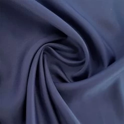 Satin Julie - Elegant Apparel Fabric - Navy