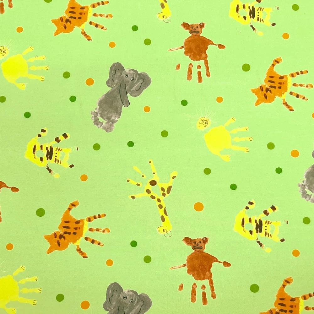 Safari - Öko-Tex® Cotton Jersey - Light Green