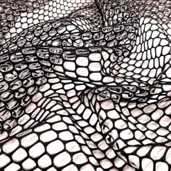 Karim - Lattice Knitted Fabric - Net Fabric
