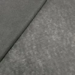 Beatrice - Transversely Elastic Iron-on Fleece Linen - Dark Grey