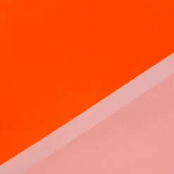 Suri - Reflective Fabric - Neon Orange - Per 10cm