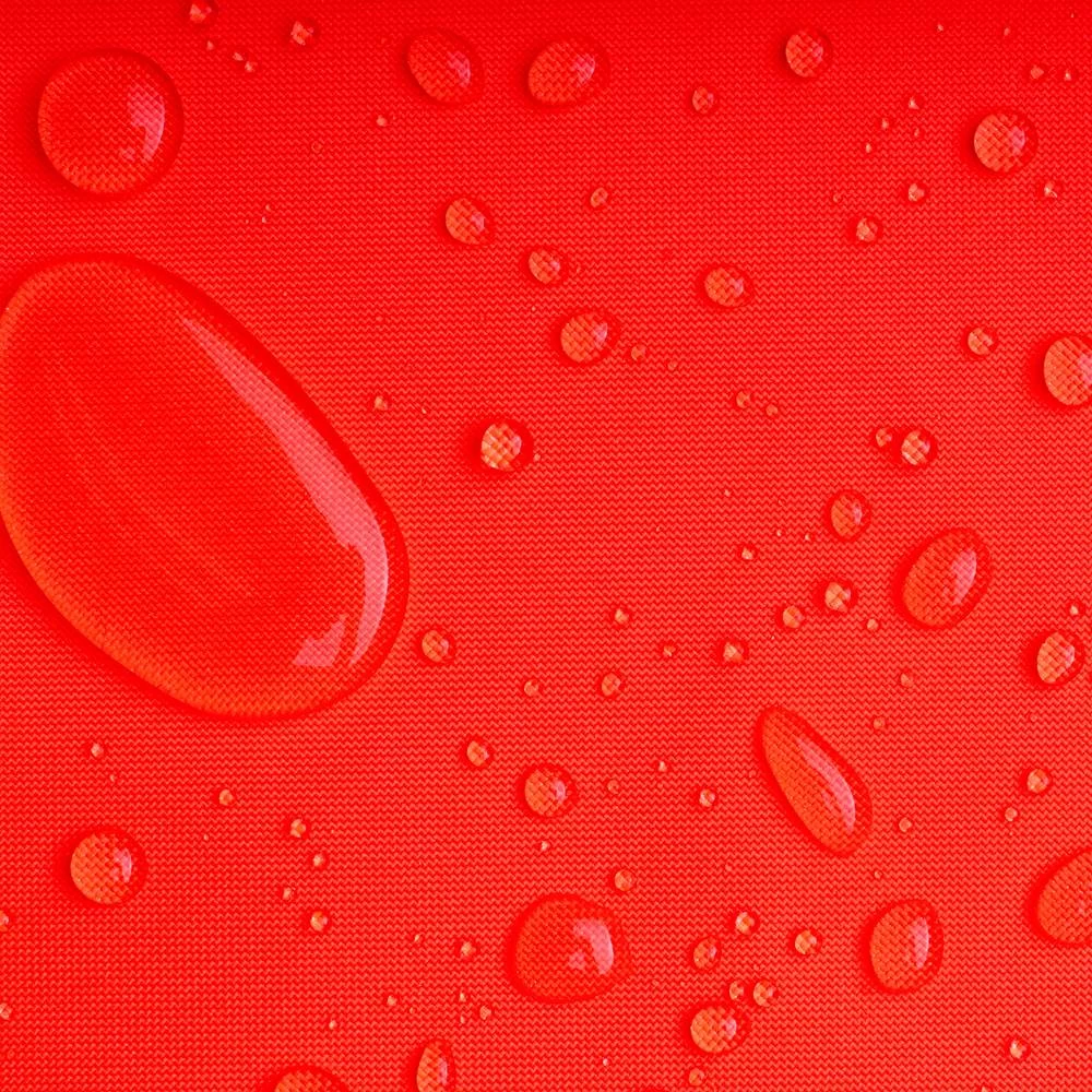 Action - Waterproof PU Coated Fabric - EN 343 (neon Red / HV Red) - Image 2