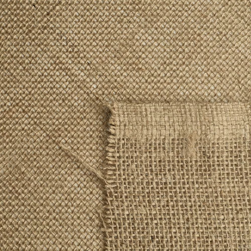 Jordi - Decorative Jute / Hessian Fabric - 50m Roll Of Fabric - Image 2
