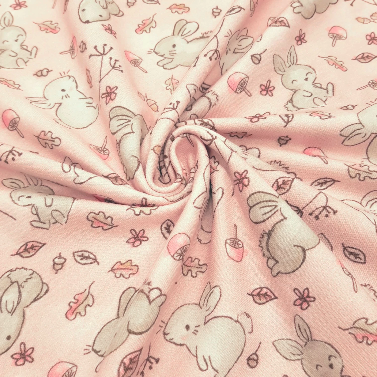 Sweet Bunny - Oeko-Tex® Cotton Jersey - Rosé - Image 3