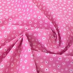 Cotton Fabric Fiori - Pink