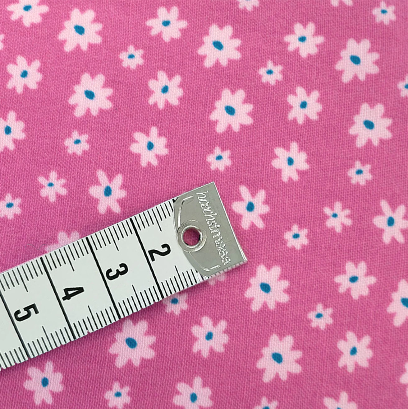 Cotton Fabric Fiori - Pink - Image 3