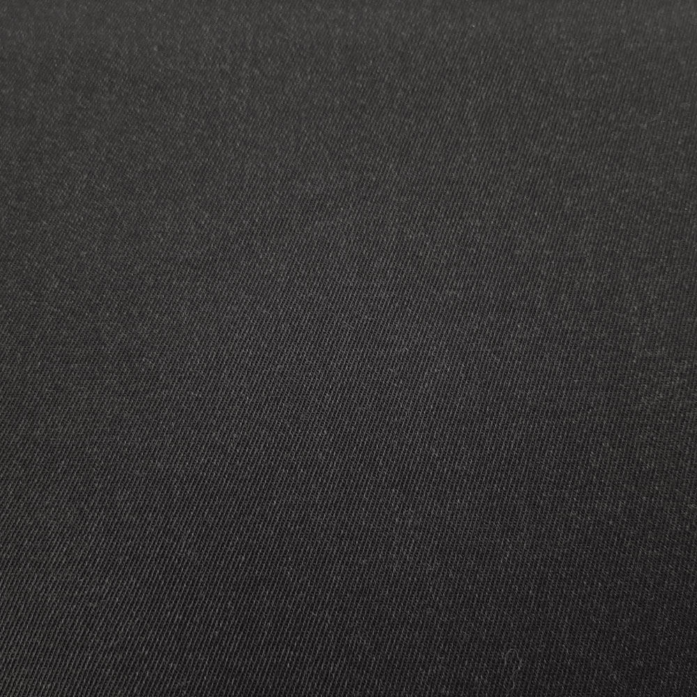 Franka - Wool Uniform Cloth Gabardine / Trevira Wool Cloth - Anthracite Melange - Image 2