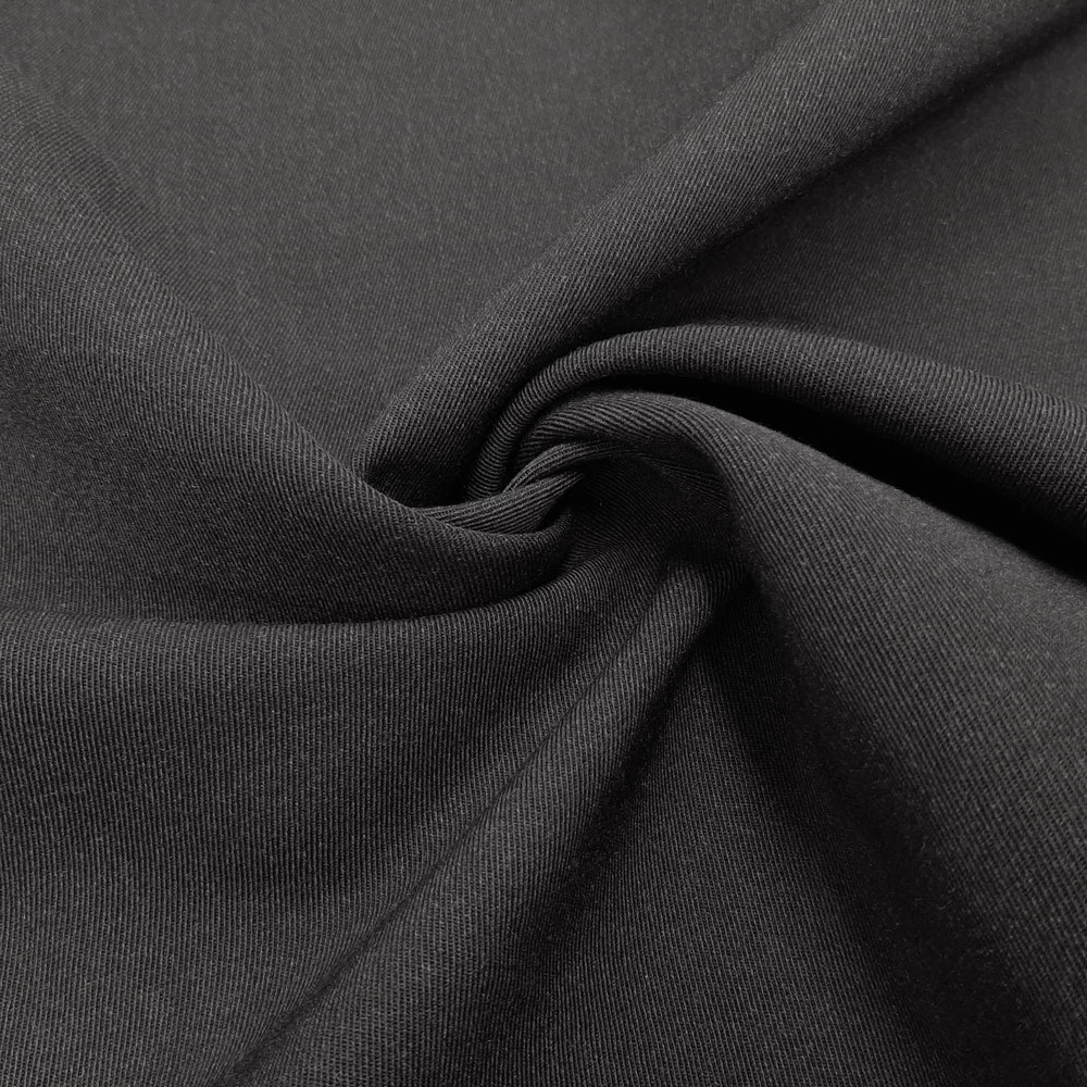 Franka - Wool Uniform Cloth Gabardine / Trevira Wool Cloth - Anthracite Melange